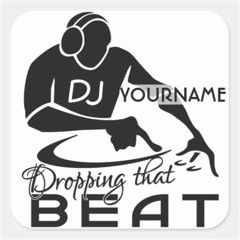 Dj Custom Stickers