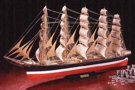 Heller Ships 1150 Preussen Sailing Ship Kit Model Ship Depot