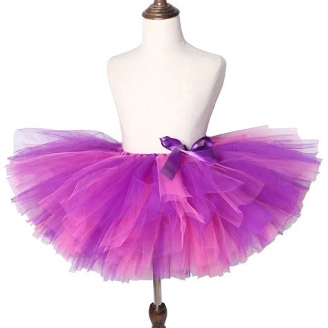 Buy Pink And Purple Girls Tutu Skirt Handmade Fluffy