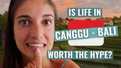First Impression Of Canggu Bali Life In Canggu Youtube