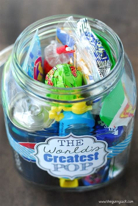 The love you have for your dad, husband, or any other father figure in your life is priceless. Gift In A Jar For Father's Day | Jar gifts, Homemade ...