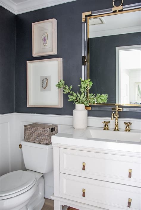 5 ideas for blue bathrooms. Navy Blue Bathroom Ideas - JLM Designs