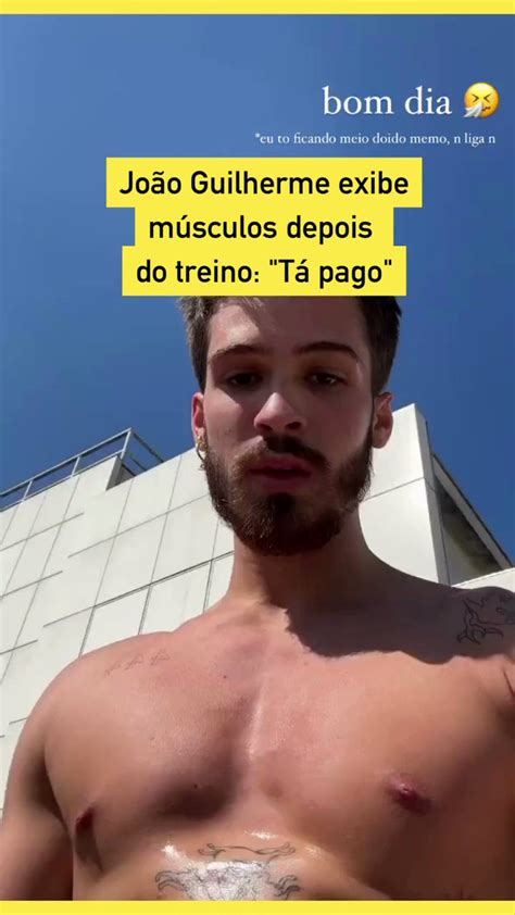 CHOQUEI on Twitter FAMOSOS João Guilherme aparece sem camisa nos