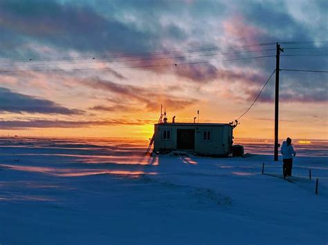 Pratt Lab Adventures Sunrise On The Arctic Tundra