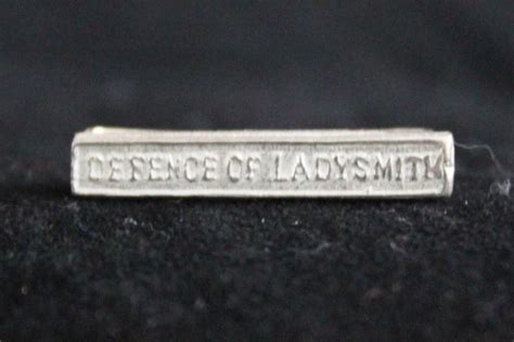 Worcestershire Medal Service Clasp Defence Of Ladysmith