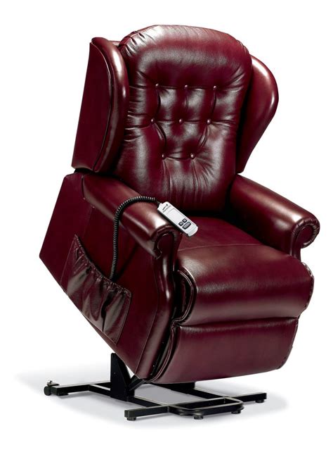 Free shipping for many items! Sherborne Standard Lynton Leather Rise & Recliner Chairs ...