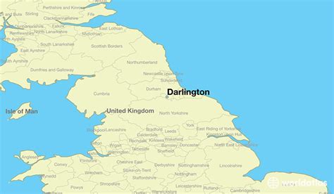 Where Is Darlington England Darlington England Map