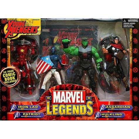 Marvel Boxed Sets Young Avengers Action Figure 4 Pack