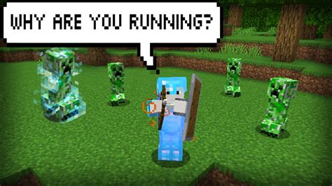 Minecraft Friendly Creepers Actually Helping Players Minecraft Good