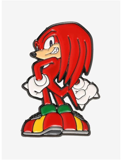 Sonic The Hedgehog Knuckles Enamel Pin Hot Topic