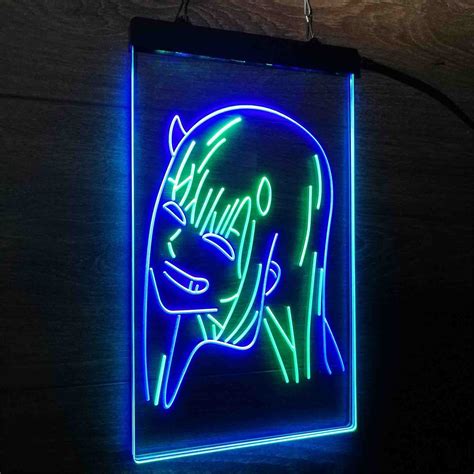 Zero Two Neon Sign Game Room Pro Led Sign