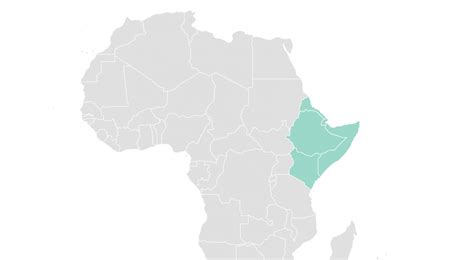 Horn Of Africa Countries Map Interactive Geo Maps