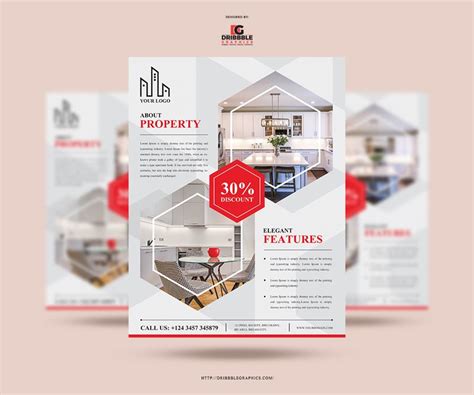 Free Real Estate Flyer Template In Psd Free Psd Templates