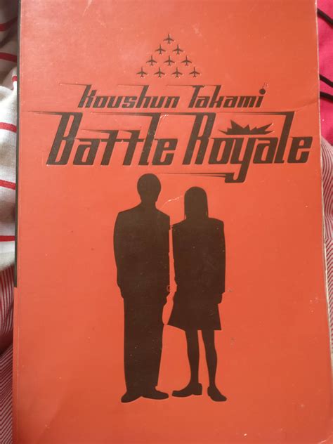 The Gun That Separates Shuya And Noriko On The Cover Of The Battle Royale Book R