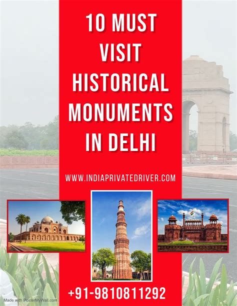 10 Must Visit Historical Monuments In Delhi