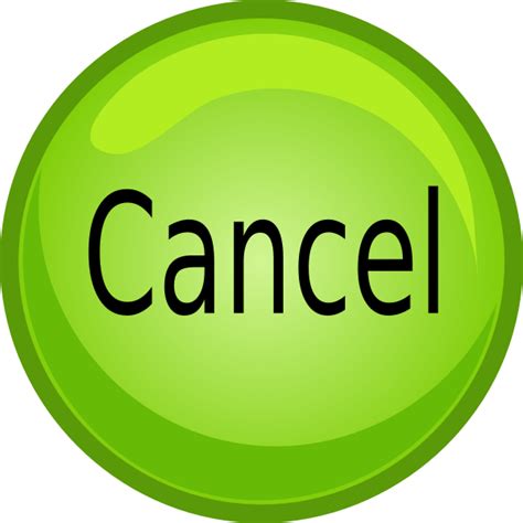Cancel Button Icon1 Clip Art At Vector Clip Art Online