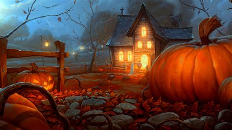Free Download 66 3d Halloween Wallpapers On Wallpaperplay 2560x1440