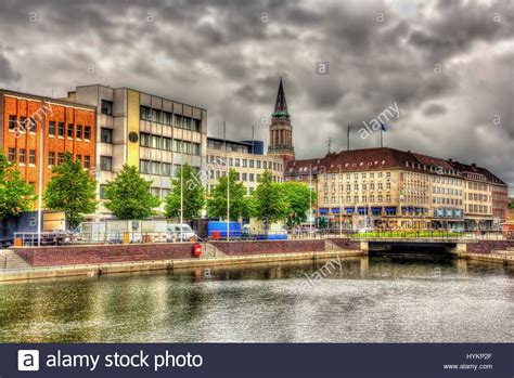 11 0 july 13, 2014. View of the city center of Kiel, Germany Stock Photo ...