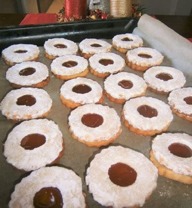 'tis the best part of the season. Austrian Jelly Cookies / Traditional Christmas Linzer Cookies With Jam On White Background Stock ...