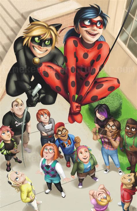 Miraculous Ladybug Poster Print Etsy
