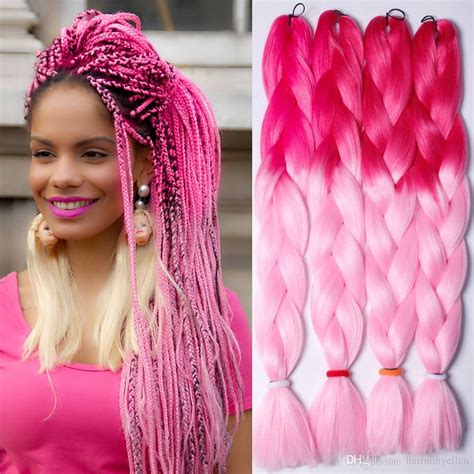 Braids, treebraids, brazilian knots (braidless), hair extensions, crochet braids, locs, and more. 64inch 165gram Ombre Color Synthetic Jumbo Braiding Twist ...