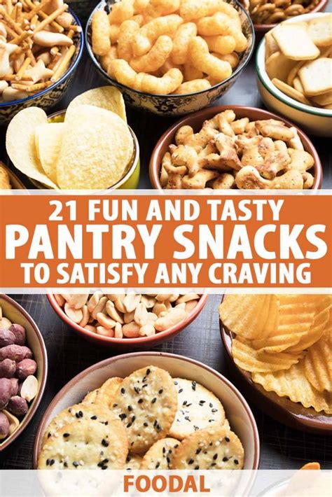 21 Fun And Tasty Pantry Snacks To Satisfy Any Craving Foodal