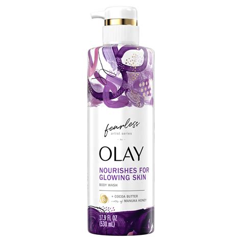 Olay Fearless Artist Series Nourishing Moisture Body Wash With Cocoa
