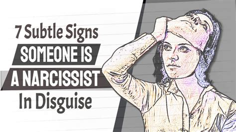 7 Subtle Signs That Someone Is Actually A Narcissist In Disguise Youtube