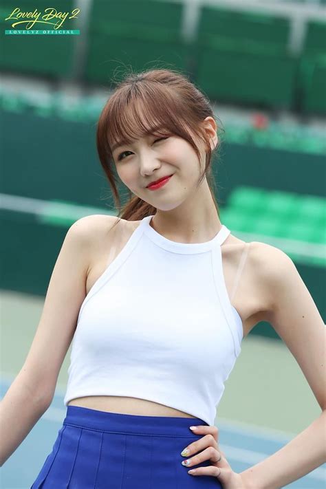 Sujeong 수정 Lovelyz 러블리즈 Tennis Naver Dispatch Photo 포토 Fashion Korean celebrities