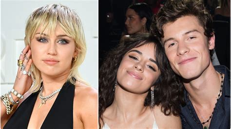 Miley Cyrus Just Asked Shawn Mendes And Camila Cabello To Have A Three