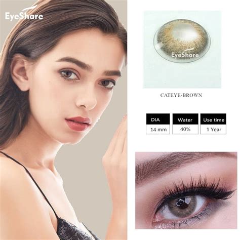 Colored Cat Eyes Series Contact Lens Beautiful Eyes Color Gorgeous