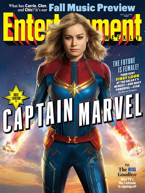 Captain Marvel Photos And Details Brie Larson On The Role Ben Mendelsohn As Talos Young