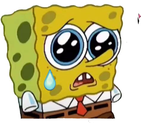 Sad Spongebob Meme Transparent Imagesee