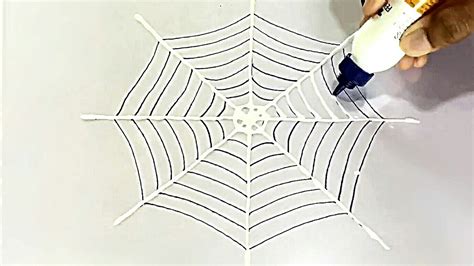 How To Make A Spider Web For School Project School Walls
