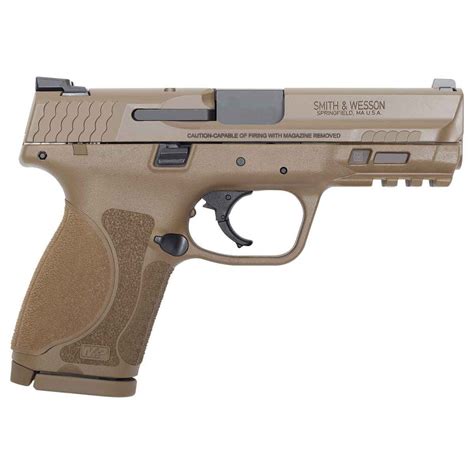 Smith And Wesson Mandp 9 M20 Compact 9mm Luger 4in Fde Pistol 151