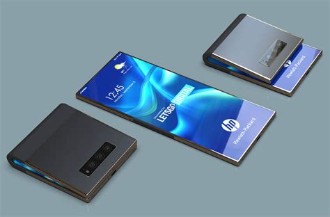Hp Foldable Smartphone With Clamshell Design Letsgodigital