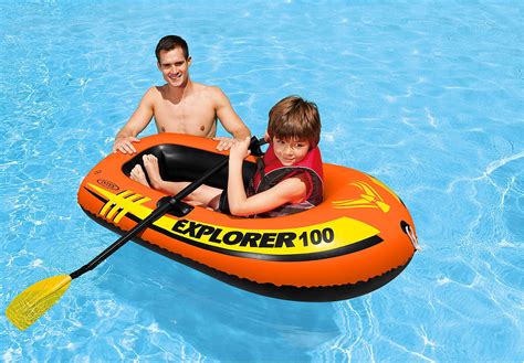 Intex Explorer 100 1 Person Inflatable Boat Ebay