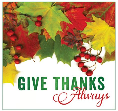 Give Thanks AlwaysGive Thanks Always - LivingBetter50