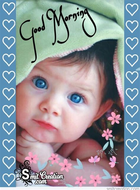 Good Morning Cute Baby Image