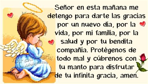Oración de la mañana | Vivir con alegría | Oraciones, Oracion para dar