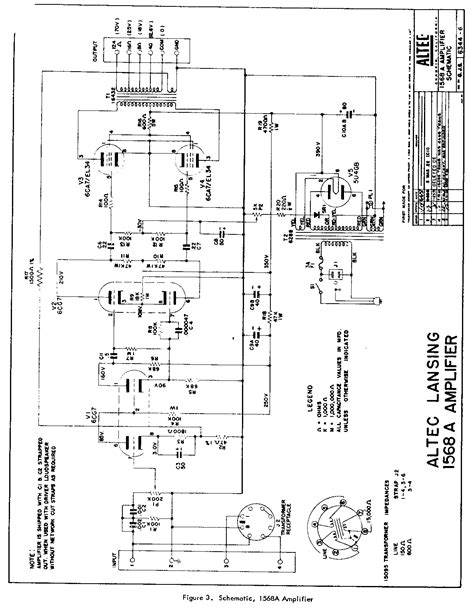 Altec A Wiring Diagram