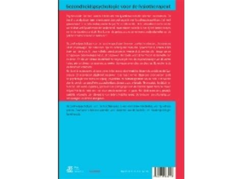 BSL Shop  Gezondheidspsychologie voor de fysiotherapeut deel 1