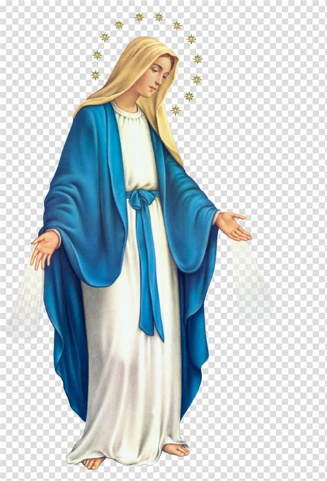Virgin Mary Praying Clip Art