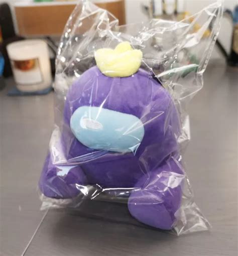 AMONG US IMPOSTER Collector S Limited Edition Purple Crewmate W Crown Plush PicClick