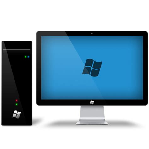 Windows Desktop Computer Png Png Mart