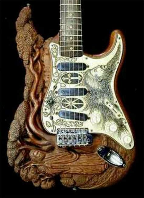 Carved Guitar Guitar Musical Instrument Guitar Art Music Guitar Cool Guitar Playing Guitar