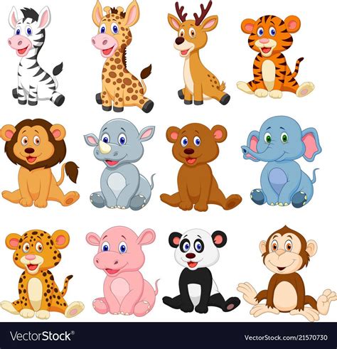 Wild Animals From My Cute Graphics Animals World