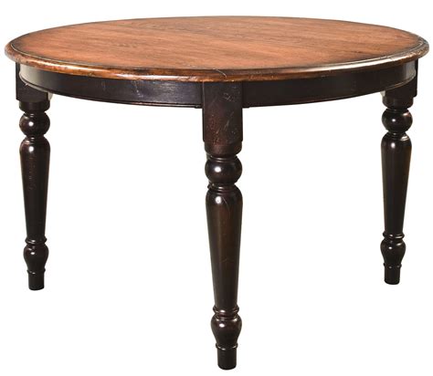 Kenner Round Extension Dining Table from DutchCrafters Amish Furniture