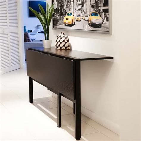 Small, neat dimensions make the table easy to furnish with, even when space is limited. EvOfisDekorasyonu | Katlanır mutfak masası ıkea
