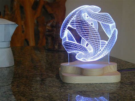 Blue Pine Studio 3d Illusion Lighting Sculpture The Next Web